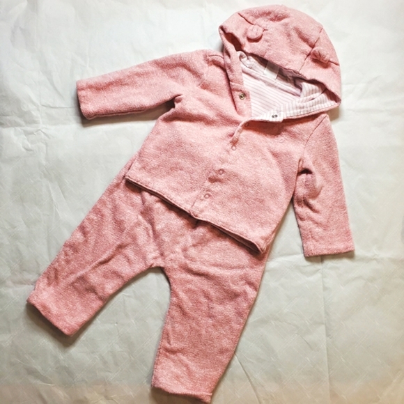 *GWP* Gap Baby (3-6M) Reversible Hoodie Set - Picture 2 of 9
